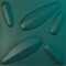 Ekena Millwork 19 5/8in. W x 19 5/8in. H Petal EnduraWall Decorative 3D Wall Panel Covers 2.67 Sq. Ft. WP20X20PLGLN - alternate 1